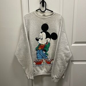 Vintage Mickey Unlimited Jerry Leigh Sweater RARE HIP HOP MICKEY Men’s XLarge